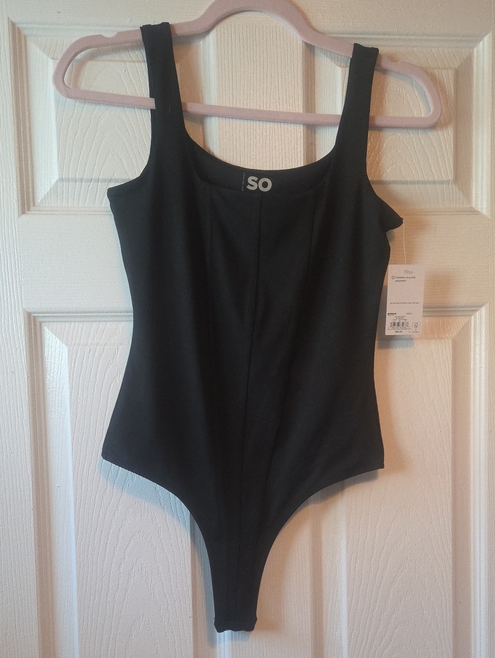 SO Black Girls' Sleek One-Piece Bodysuit